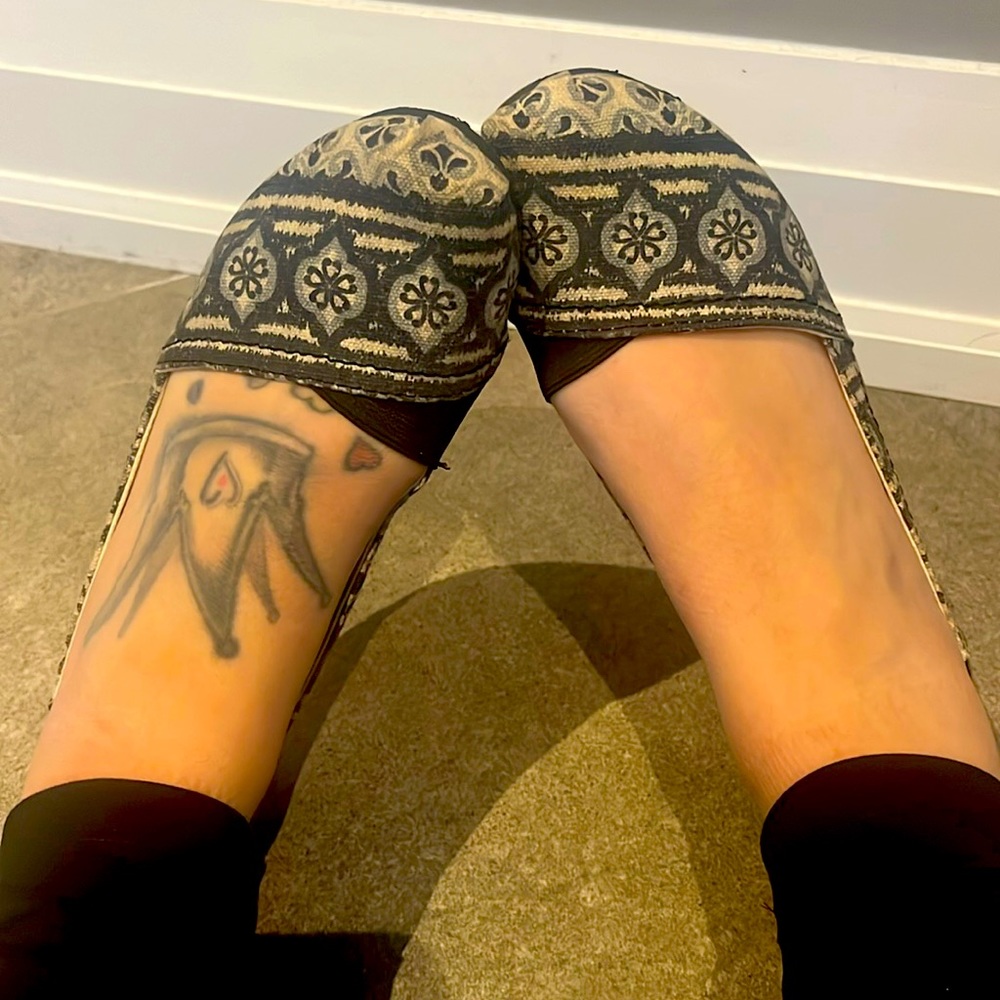 Marlow canvas ballet flat size 7